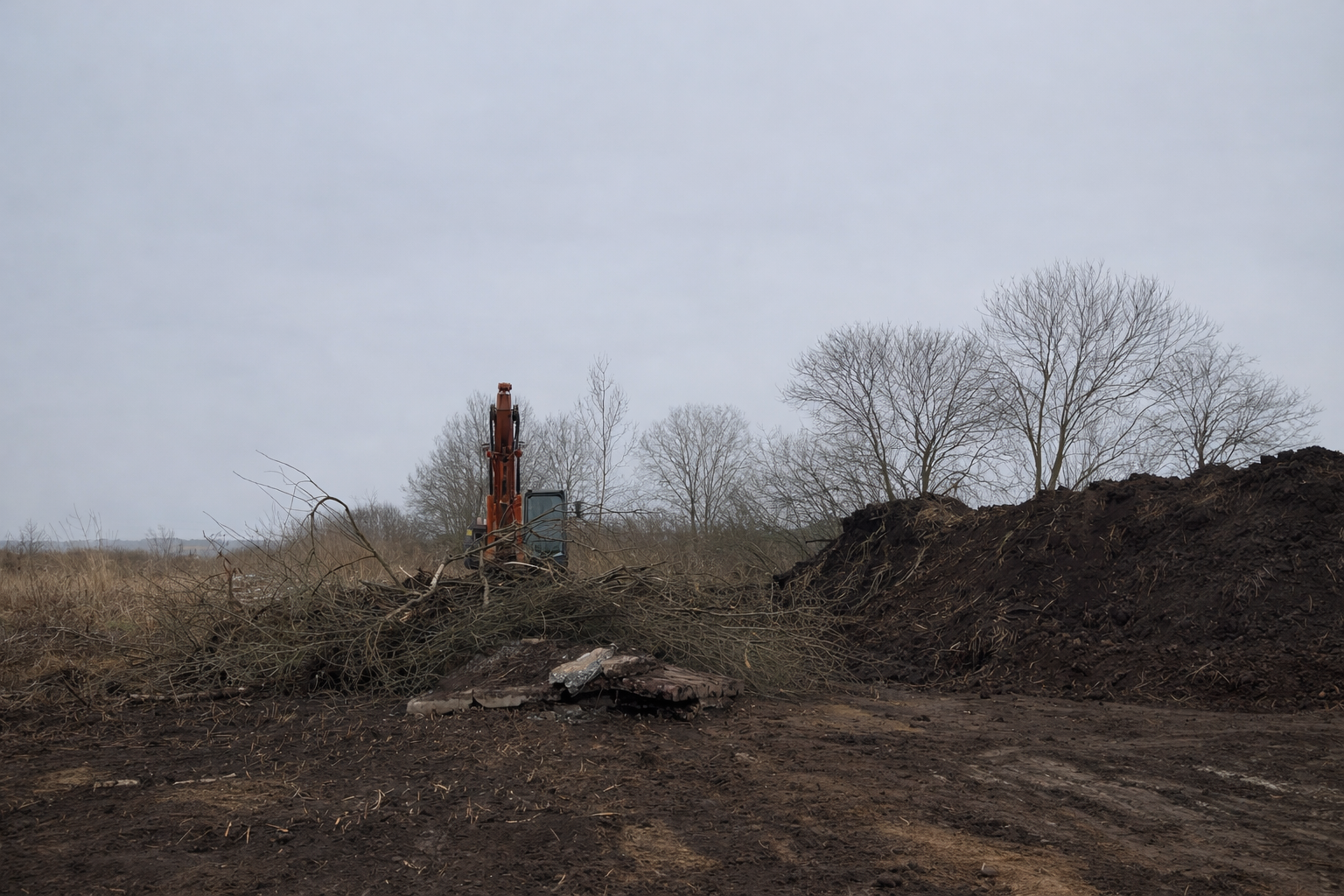 Работа RedHills — проект 11: очистка водоёмов, земляные работы, благоустройство